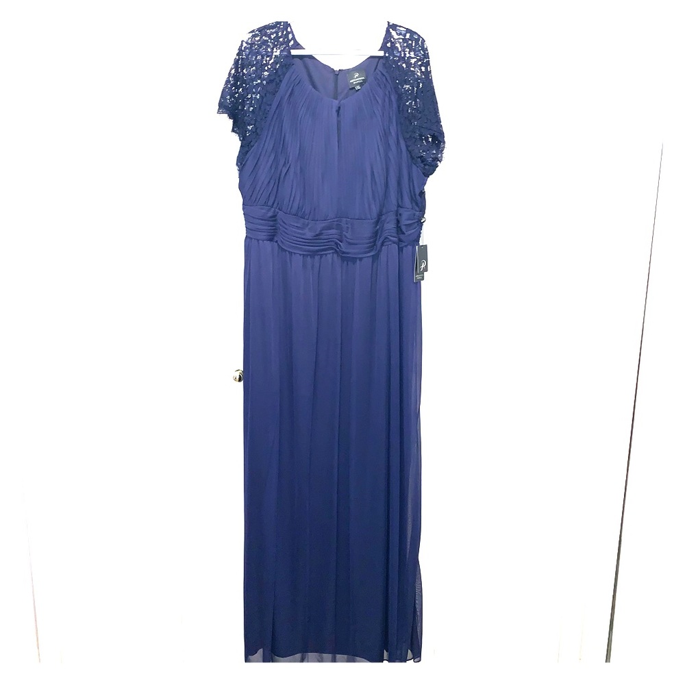 Adrianna Papell Navy Gown